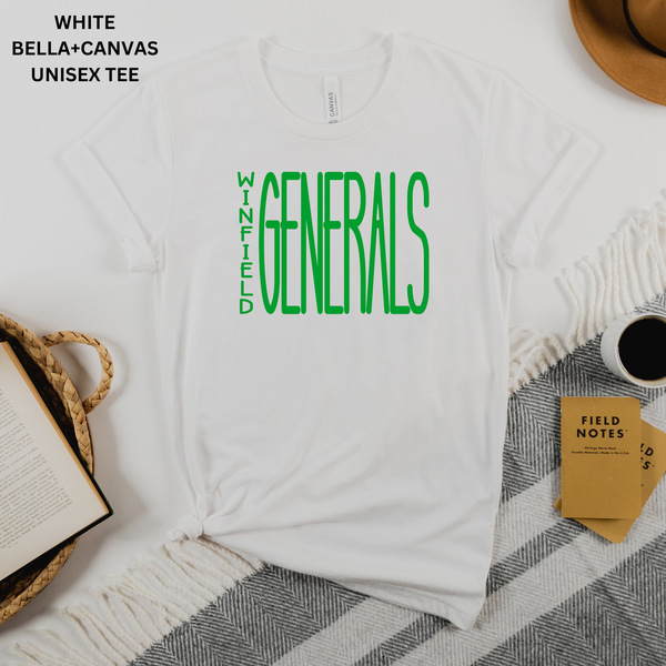 Winfield Generals Tall (Green): Preorder