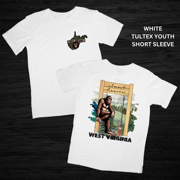 Youth Almost Heaven Big Foot Front & Back: Preorder