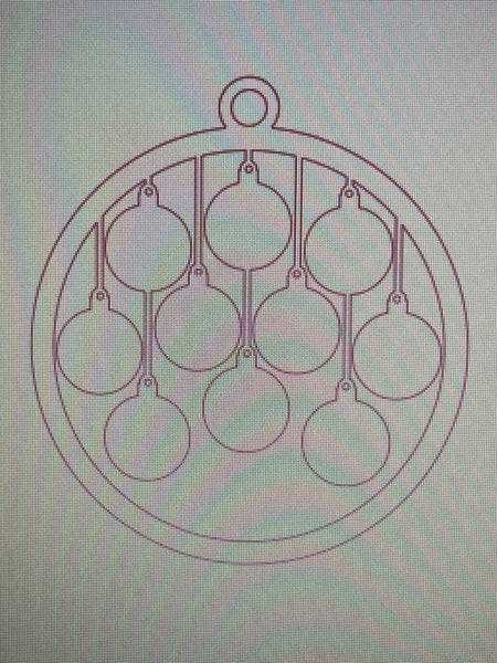 Families Blended By Love Ornament (Up To 10 Names)