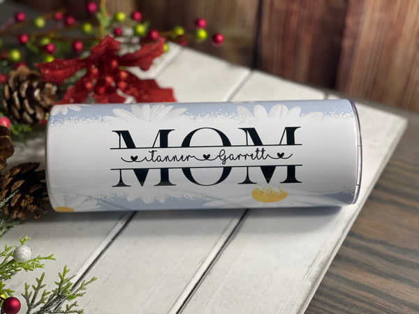 Custom Text 20oz Skinny Tumblers