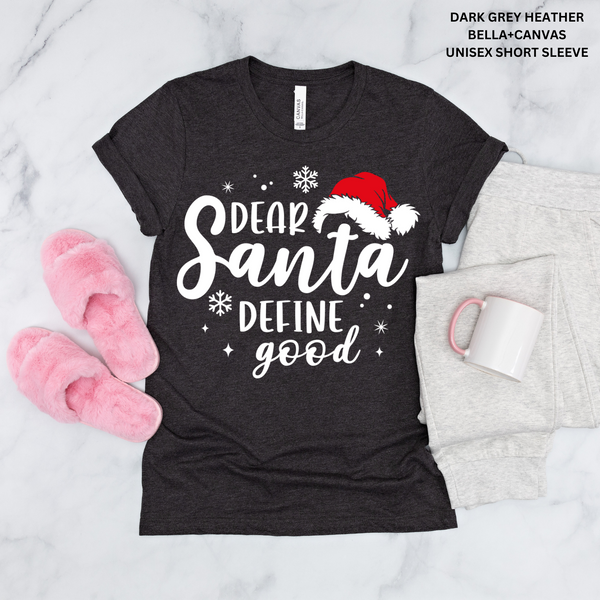 Dear Santa Family Tees: Preorder