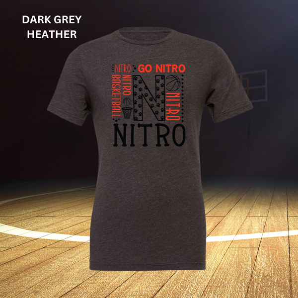 Nitro Basketball Paw Print N: PREORDER