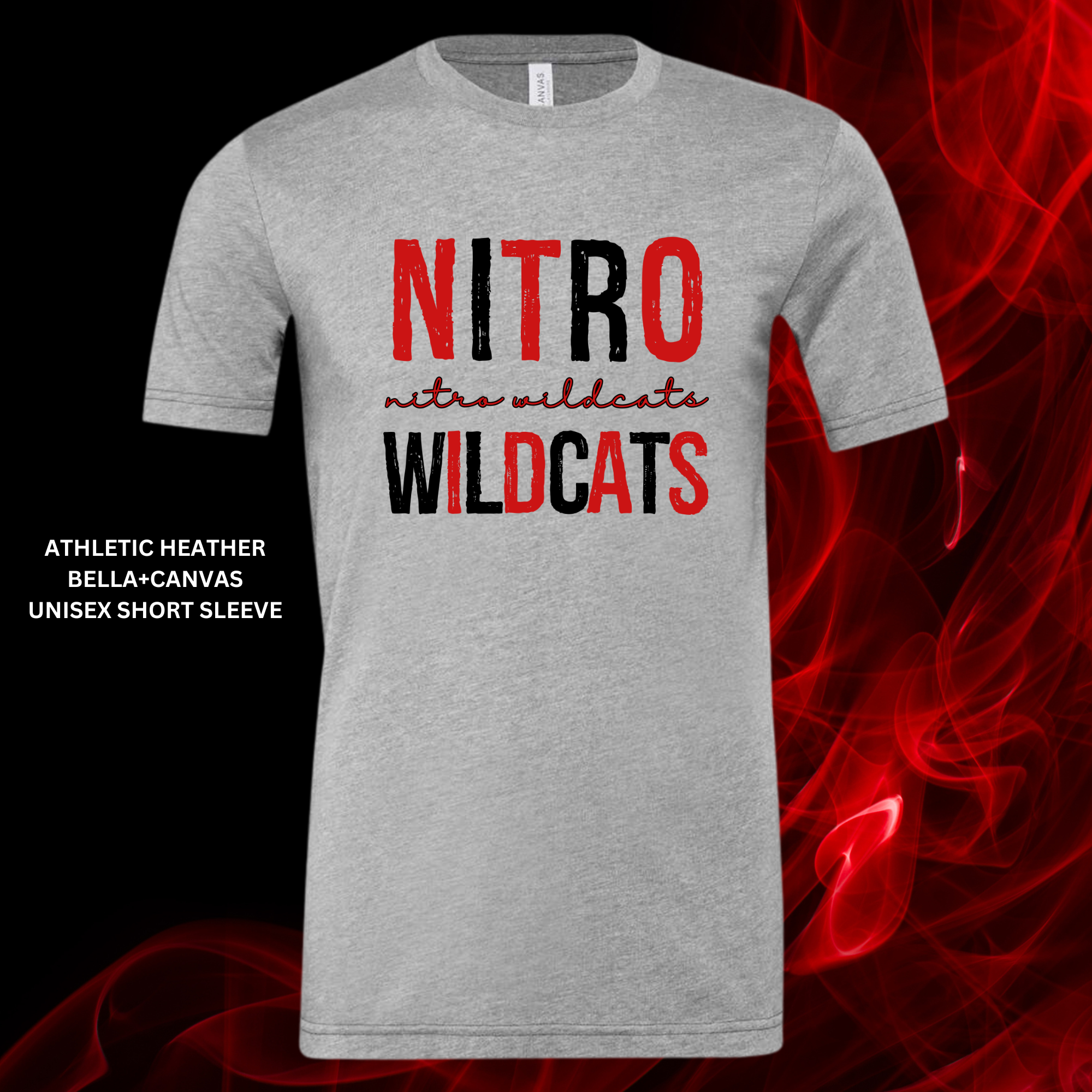 Distressed Nitro Wildcats (Red/Black): Preorder