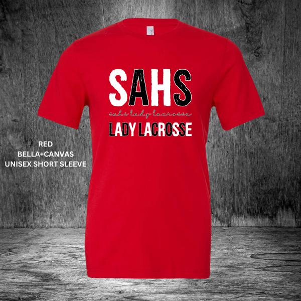 SAHS Lady Lacrosse (Black/White): Preorder