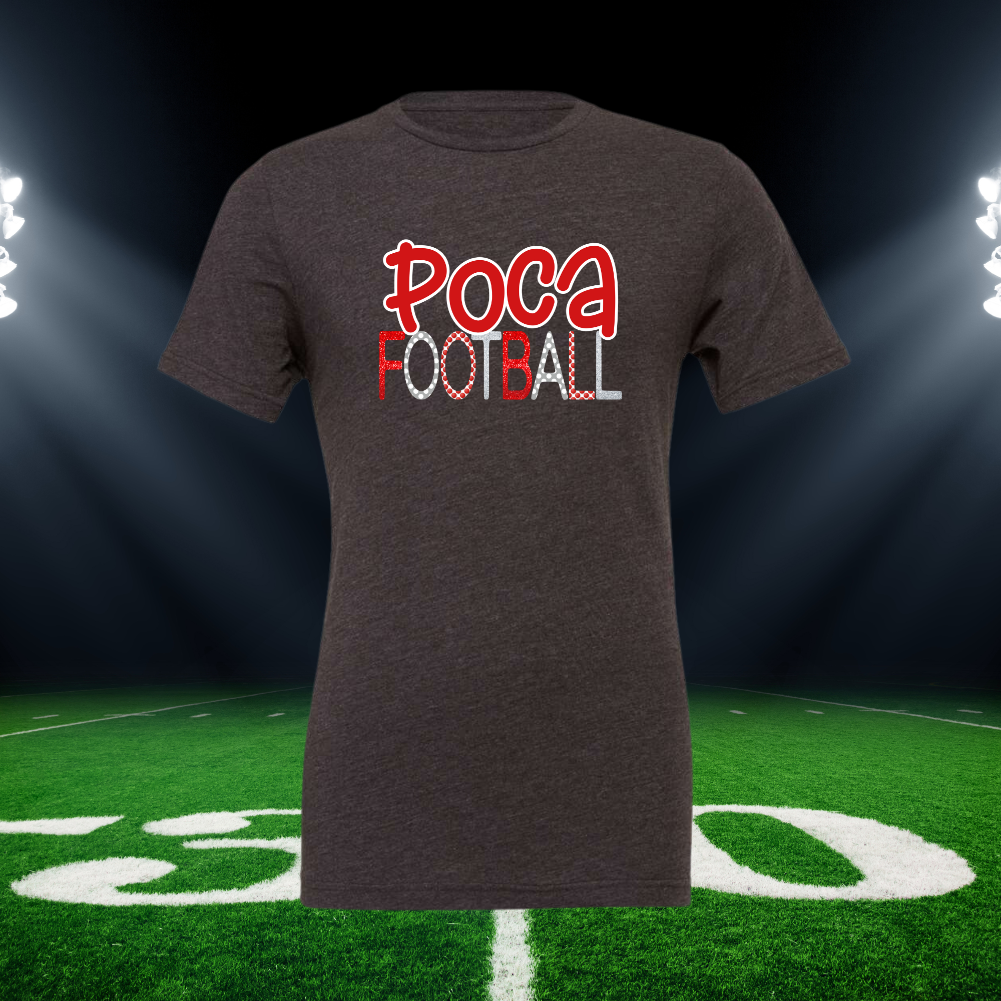 Poca Football Doodle Letters: PREORDER