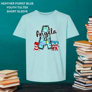 Customized Read Across America Youth Tees