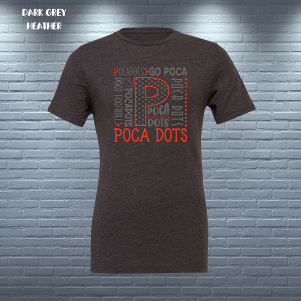 Grey Dot P Go Poca Football: PREORDER