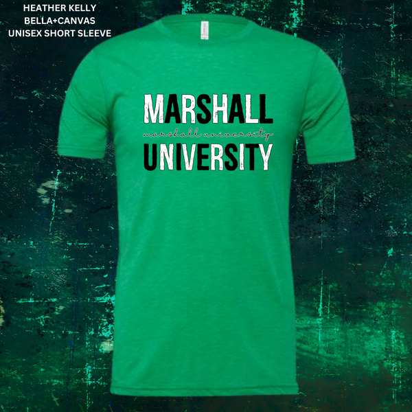 Distressed Marshall (Black/White): Preorder