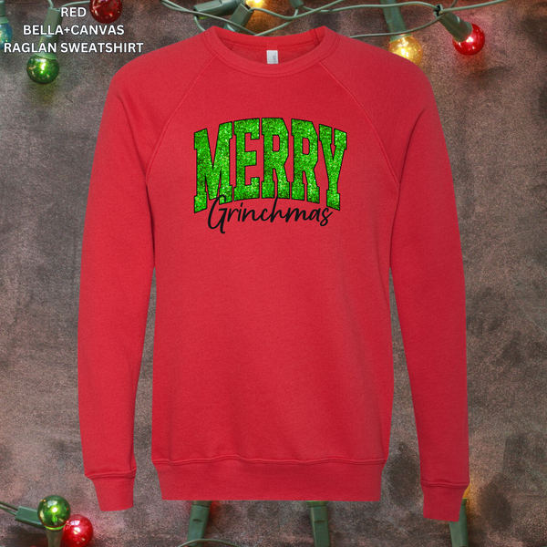 Merry G-Mas Faux Green Glitter: PREORDER