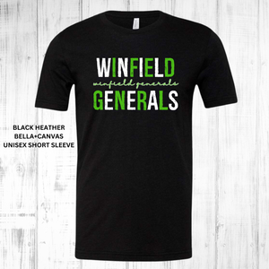 Distressed Winfield Generals (White/Green): Preorder