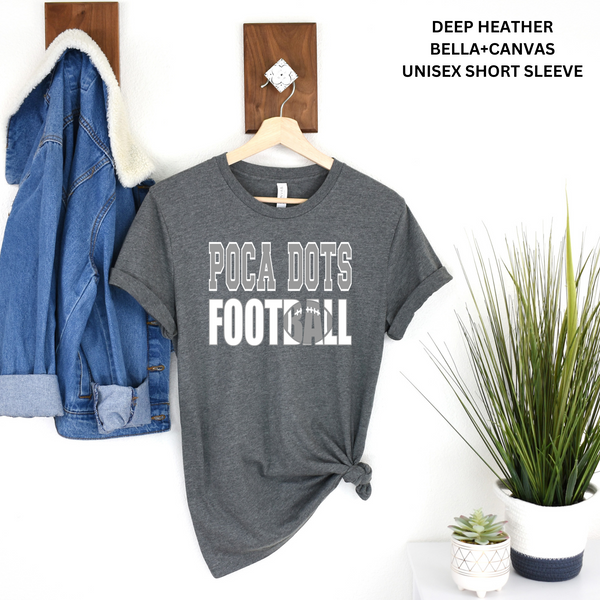 Poca Dots Football (Grey/White): Preorder