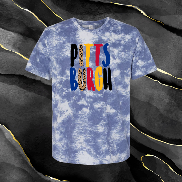 Pittsburgh Graffiti Tie Dye-PREORDER