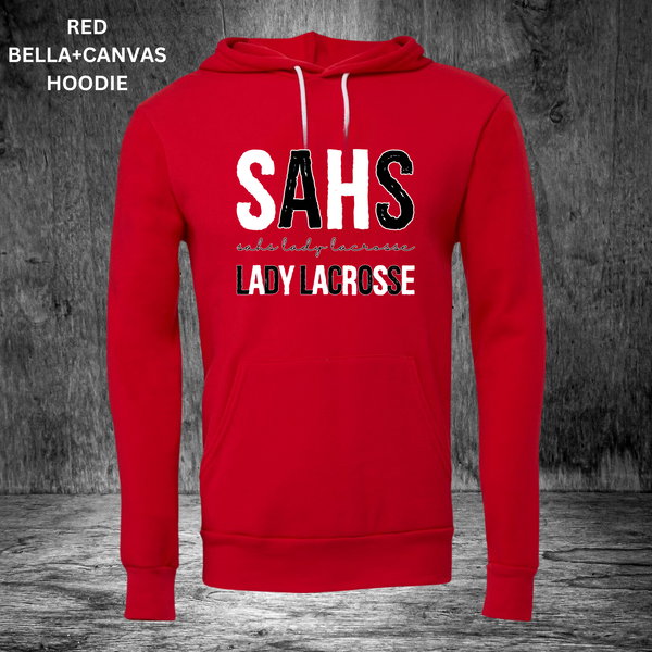 SAHS Lady Lacrosse (Black/White): Preorder