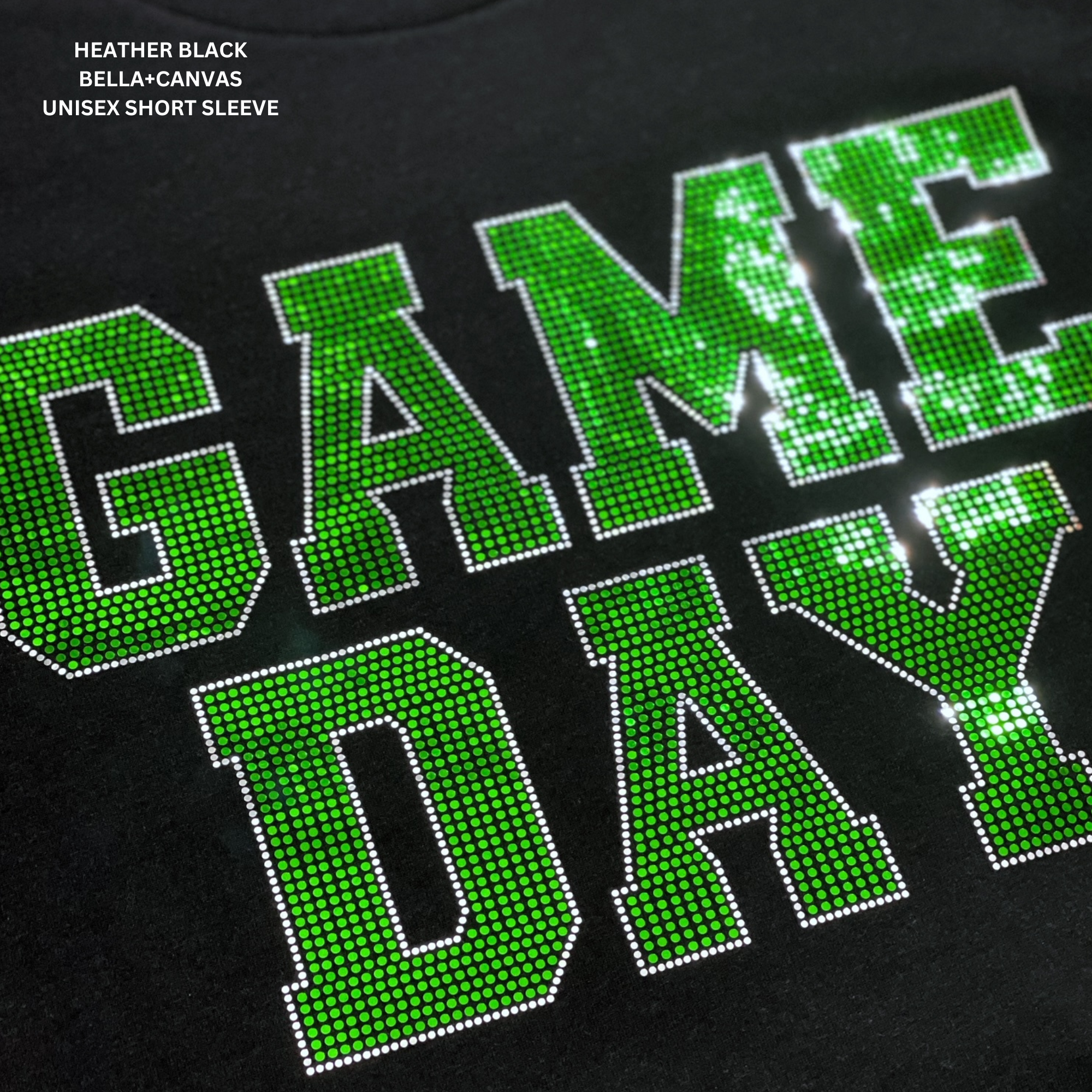 Game Day Spangle: Green