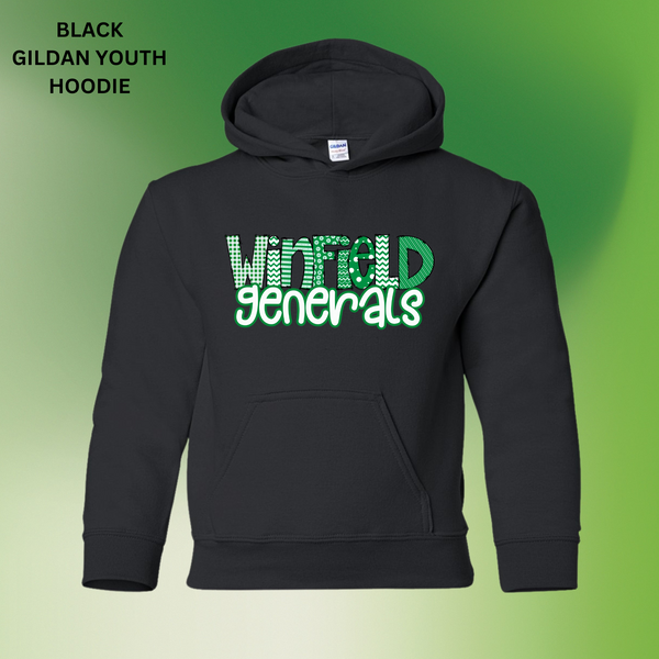 Youth Winfield Generals Doodle: Preorder