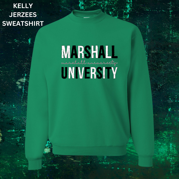 Distressed Marshall (Black/White): Preorder