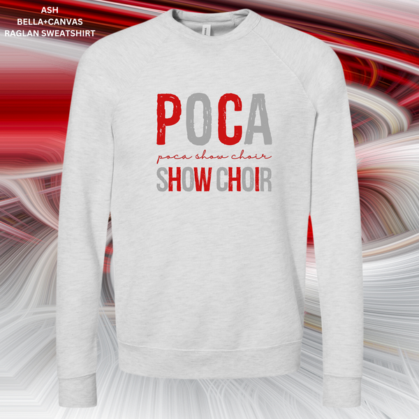 Distressed Poca Show Choir (Red/Grey): Preorder