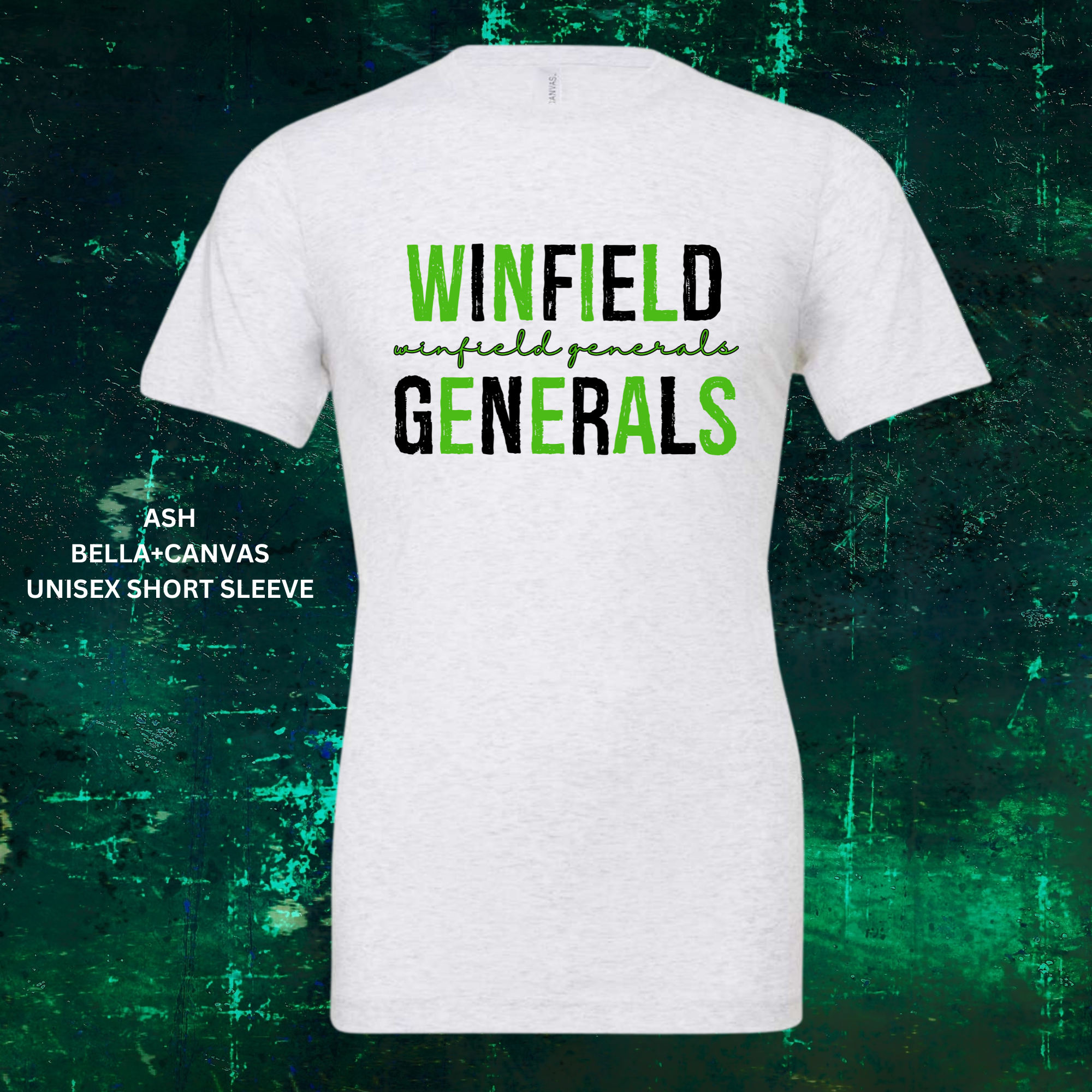 Distressed Winfield Generals (Green/Black): Preorder