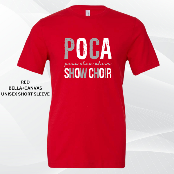 Distressed Poca Show Choir (Grey/White): Preorder