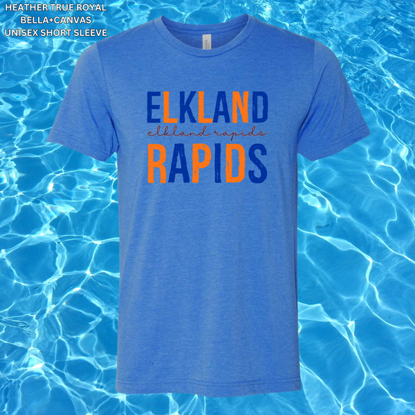 Distressed Elkland Rapids (Orange/Blue): Preorder