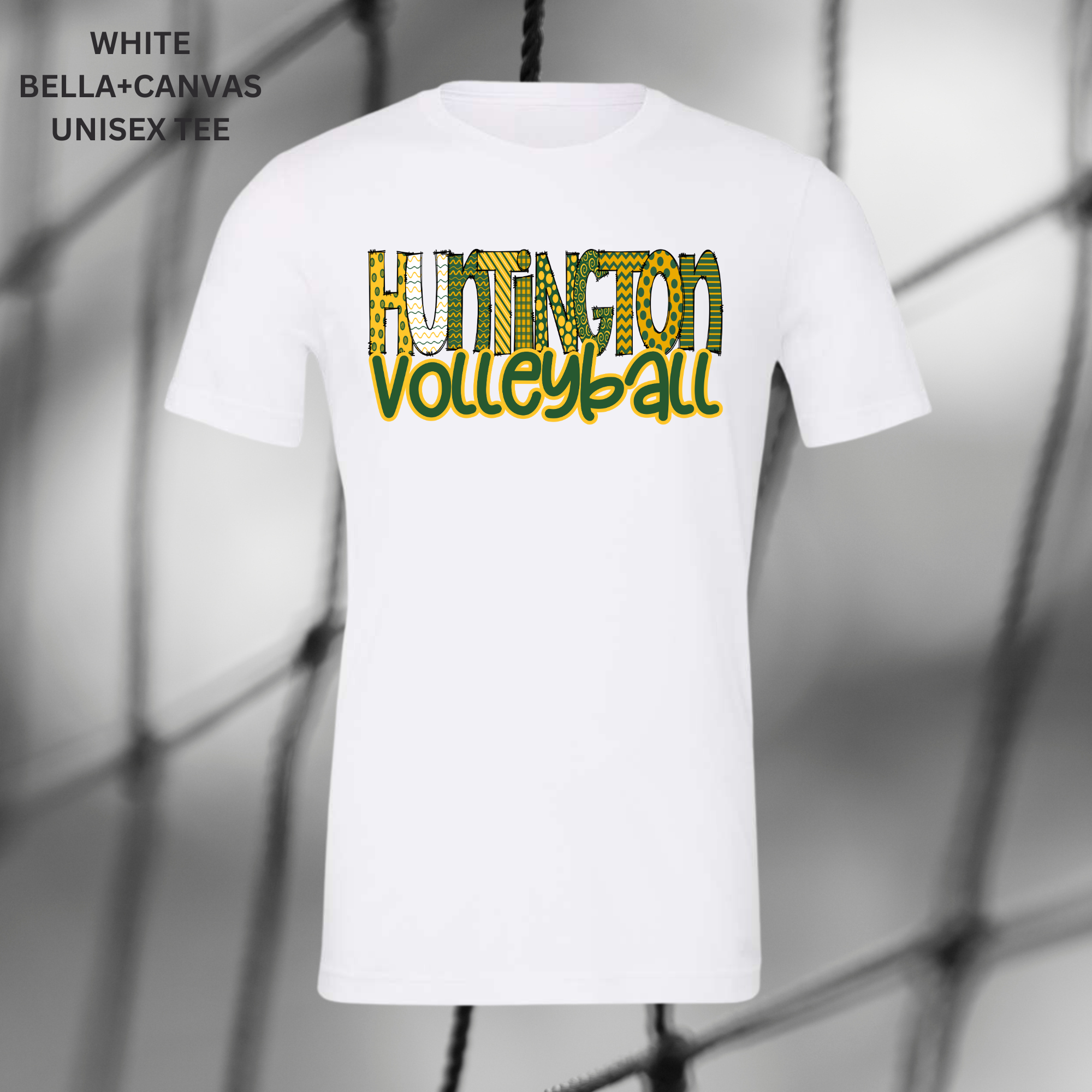 Huntington Volleyball Doodle: PREORDER