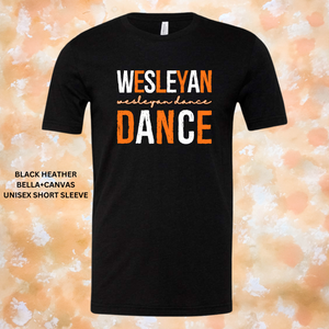 Distressed Wesleyan Dance (White/Orange): Preorder