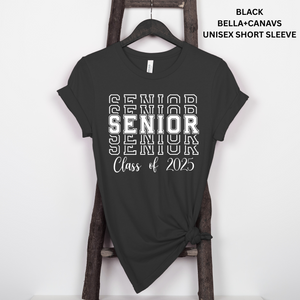 Senior Stacked-Class Of 2025-White