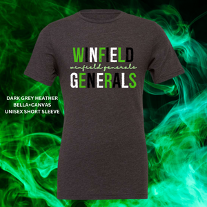 Distressed Winfield Generals (Green/Black/White): Preorder