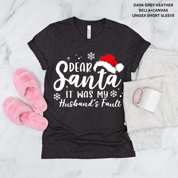 Dear Santa Family Tees: Preorder