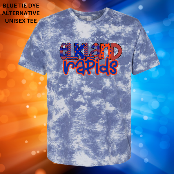 Elkland Rapids: Blue With Orange Outline: Preorder