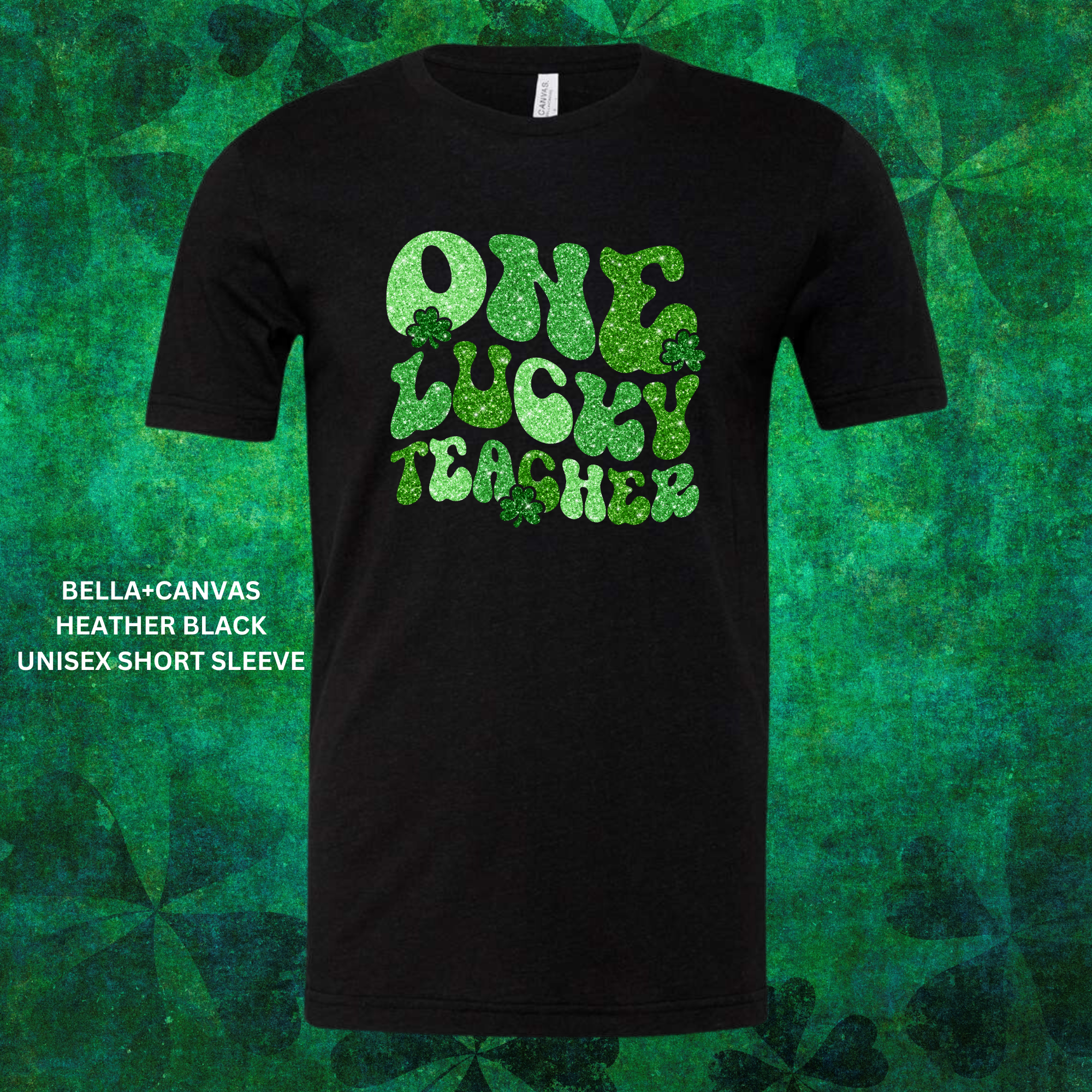 One Lucky Teacher Faux Glitter: Preorder