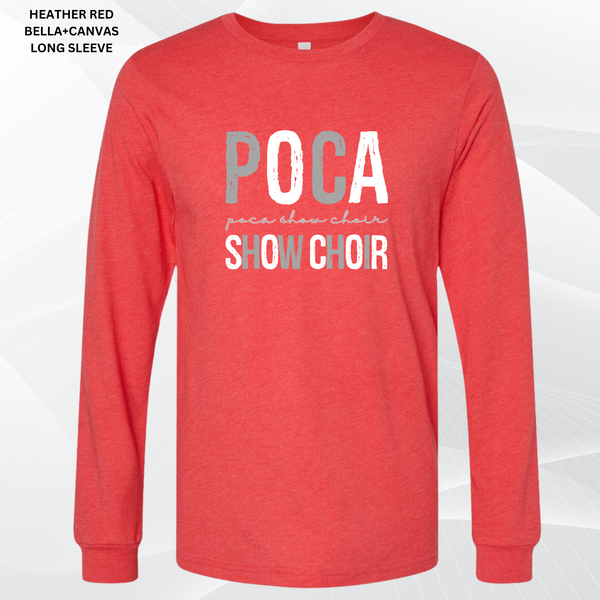 Distressed Poca Show Choir (Grey/White): Preorder