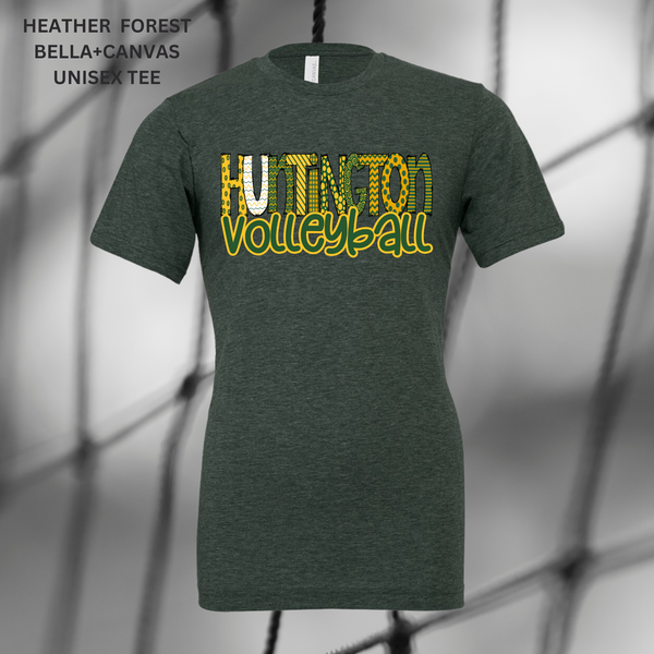 Huntington Volleyball Doodle: PREORDER