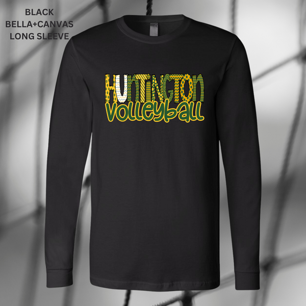 Huntington Volleyball Doodle: PREORDER