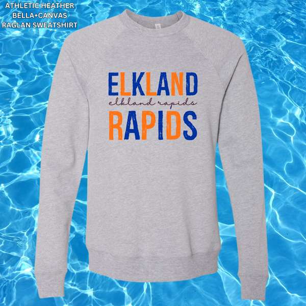 Distressed Elkland Rapids (Orange/Blue): Preorder