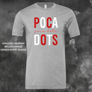 Distressed Poca Dots (Red/White): Preorder