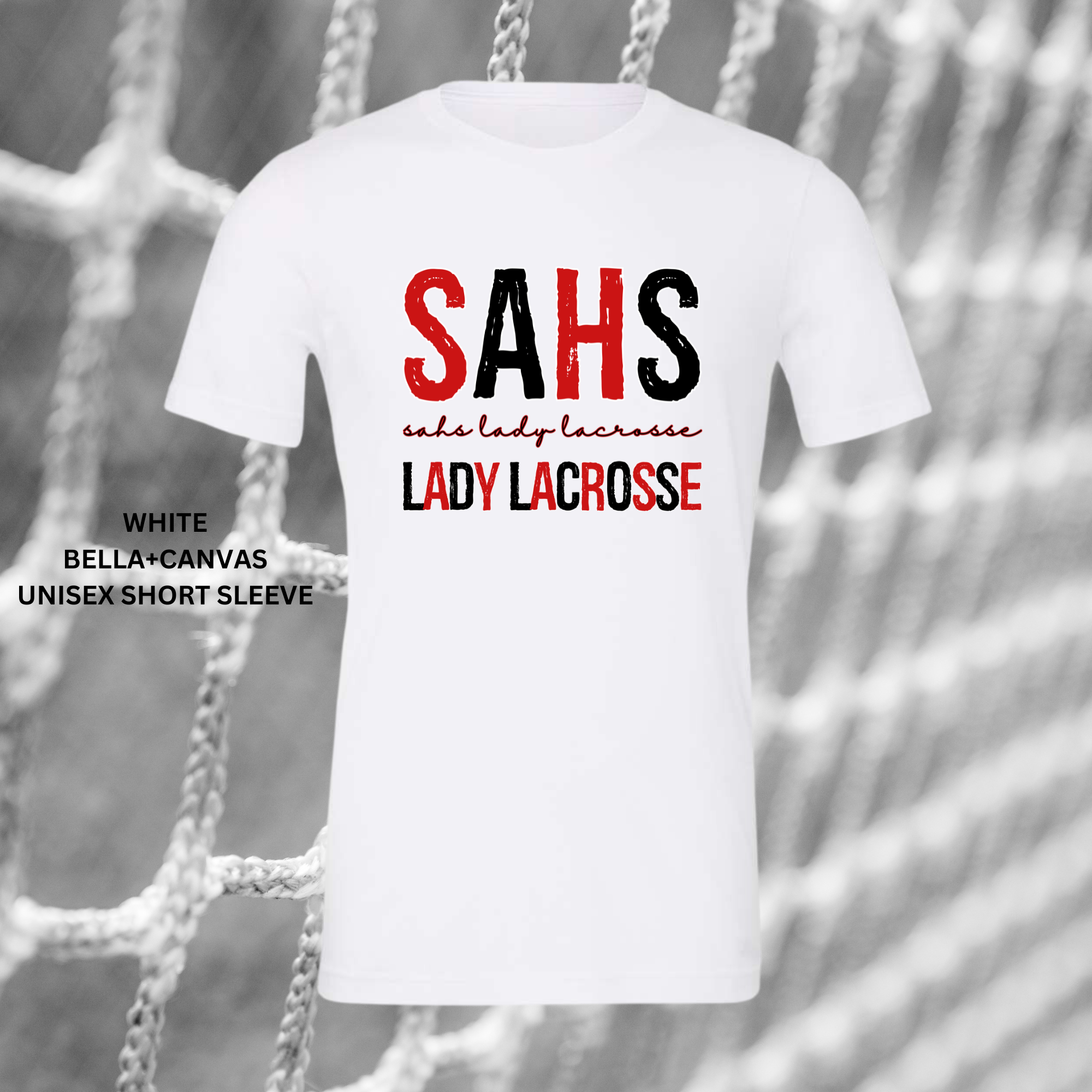 SAHS Lady Lacrosse (Red/Black): Preorder