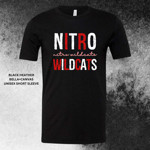 Distressed Nitro Wildcats (White/Red): Preorder