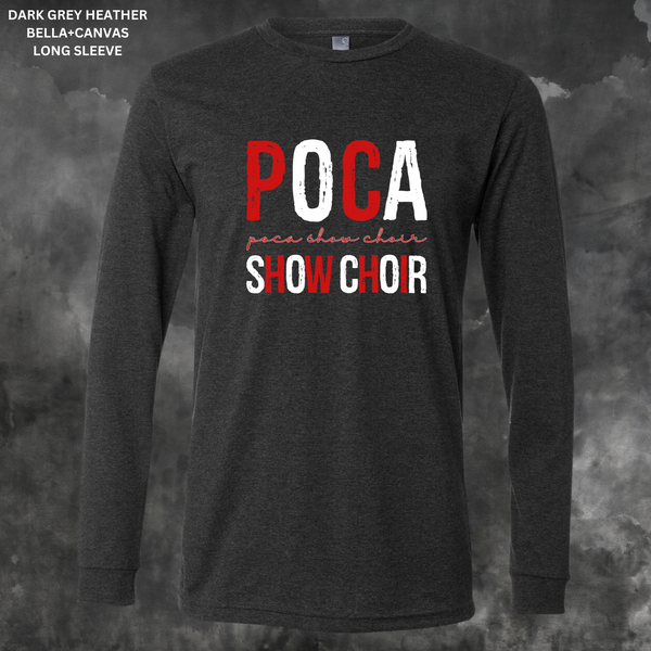 Distressed Poca Show Choir (Red/White): Preorder