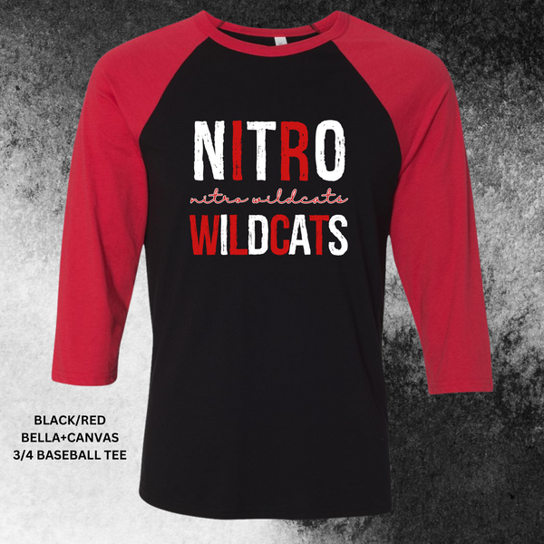 Distressed Nitro Wildcats (White/Red): Preorder