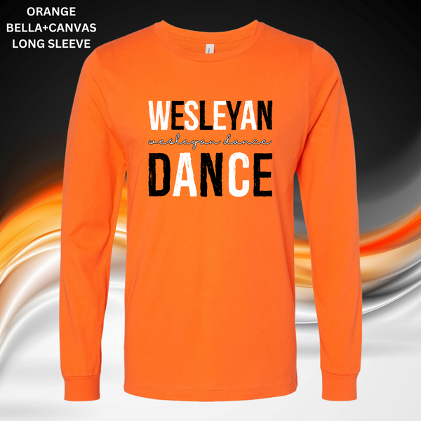 Distressed Wesleyan Dance (Black/White): Preorder