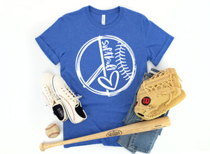 Softball Heart