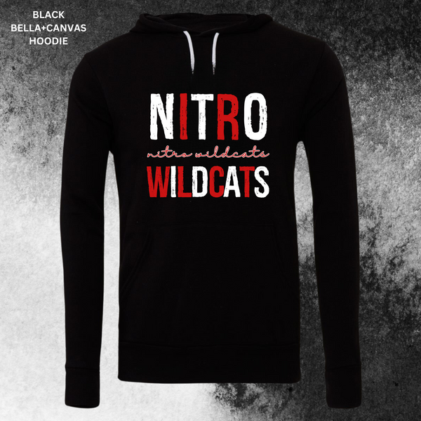 Distressed Nitro Wildcats (White/Red): Preorder