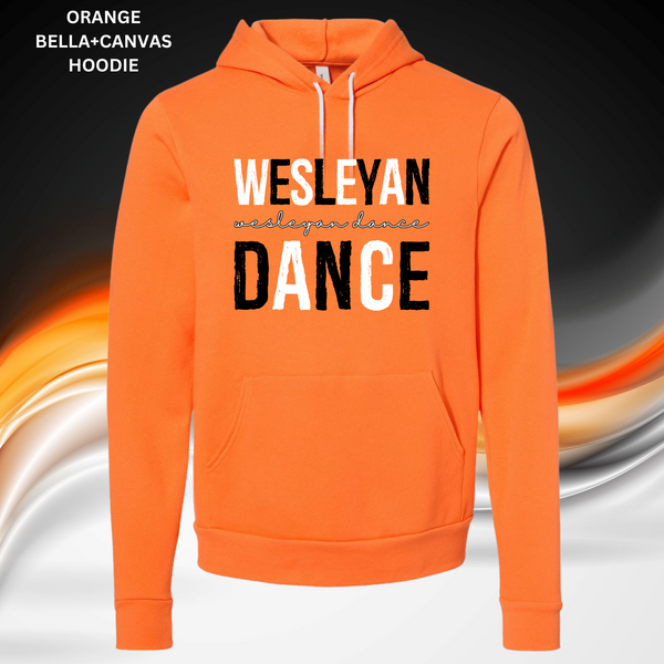 Distressed Wesleyan Dance (Black/White): Preorder