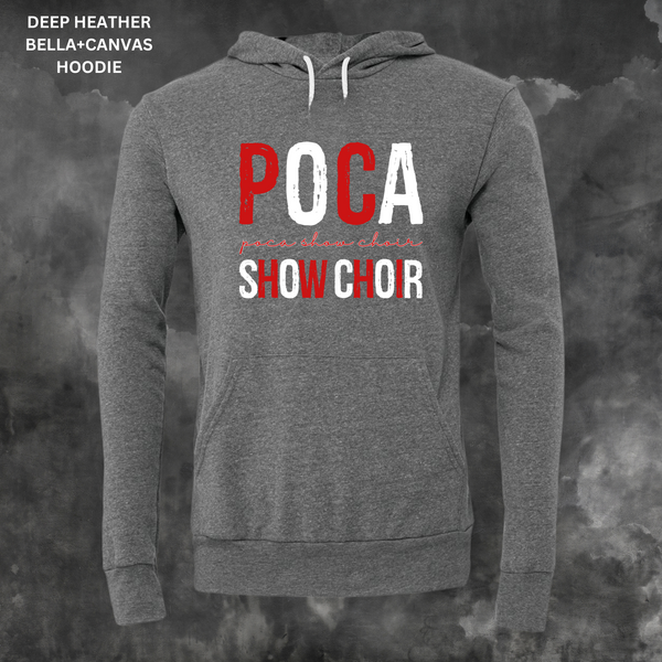 Distressed Poca Show Choir (Red/White): Preorder