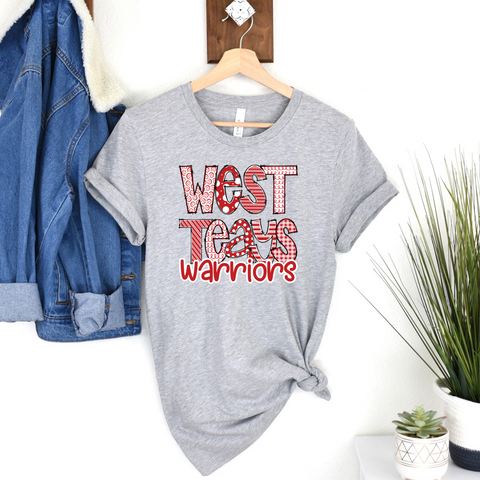 West Teays Warriors Doodle: Preorder