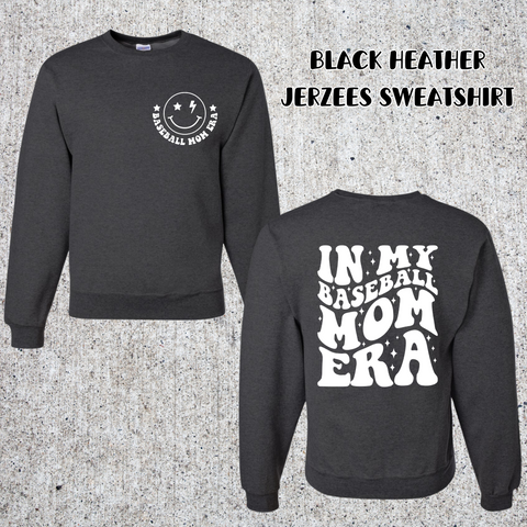 Baseball Mom Era (White): PREORDER