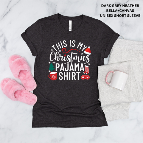 Christmas Pajama Shirt: Preorder