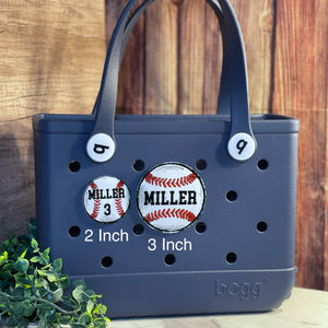 Custom Baseball Bag Tag