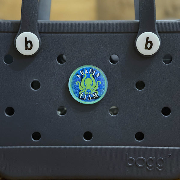 Custom Kraken Bag Tag